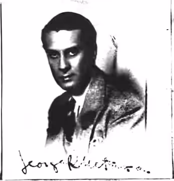 Image of photograph of George Radu Metaxa (known professionally as Georges Metaxa, singer and actor, born at Bucharest, Romania, September 17, 1894 (1932)