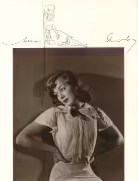 Publicity photo of Anne Shirley for Argentinean Magazine. (Printed in USA) (1937)