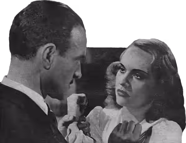 Film still from Henri-Georges Clouzot’s "Le Corbeau" (1943)
