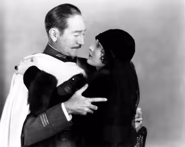 A film still from A Night of Mystery (1928)
