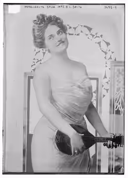 Title: Marguerite Sylva -- (Mrs. B.L. Smith) Abstract/medium: 1 negative : glass ; 5 x 7 in. or smaller. (1915)