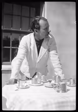 Frankreich, Lavandou: Menschen [Lokalisierung unsicher]; Klaus Mann (1933)