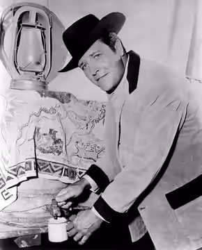 Photo of Richard Long as Jarrod Barkley from the television program The Big Valley.