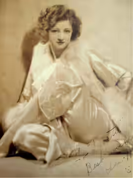 American showgirl Ada May, 1927