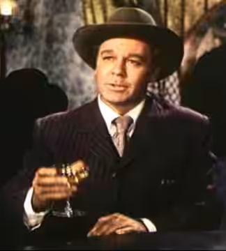 John Archer in The Big Trees - cropped screenshot (1955)