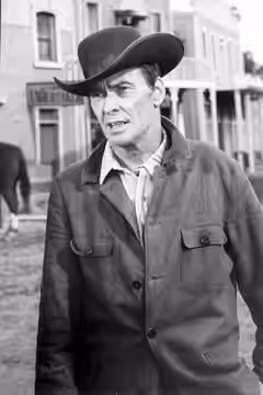 Photo of Barry Sullivan as Ben Pride from the television series The Road West. (1966)