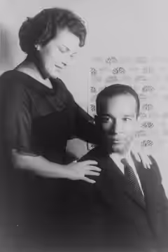 Marilyn Horne, American opera singer (left), and Henry Lewis, American conductor and bassist (1961)