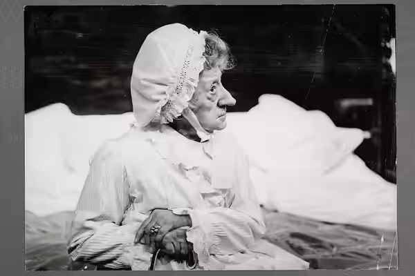 Depicted person: Naima Wifstrand – Swedish actress (1890–1968) (1964)