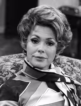 Photo of actress Barbara Rush from an appearance on the television program Maude. (1972)