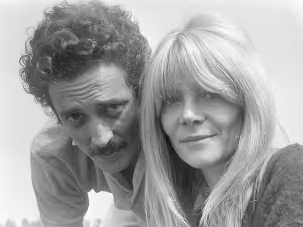 Ben Carruthers und Françoise Brion im Mai 1967.