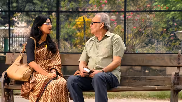 Soumitra Chatterjee &amp; Radhika Apte in Rupkatha Noy (2012)