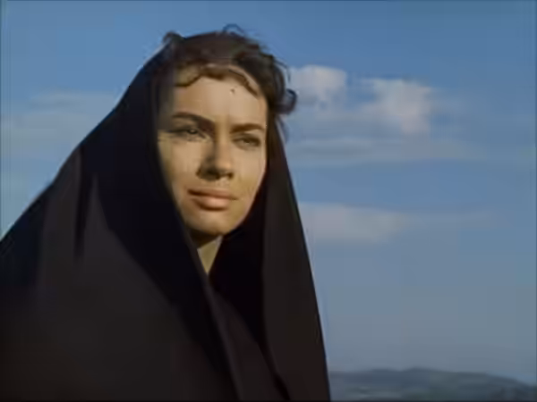 Lea Massari in una scena del film Proibito (1954)