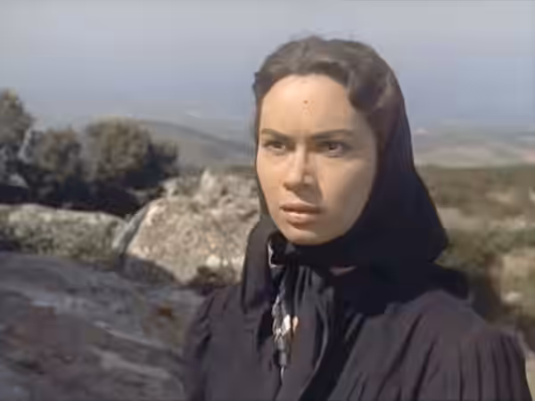 Lea Massari in una scena del film italiano Proibito (1954)