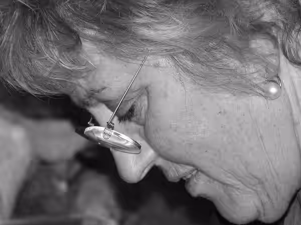 Germaine Greer at the Humber Mouth Festival in 2006