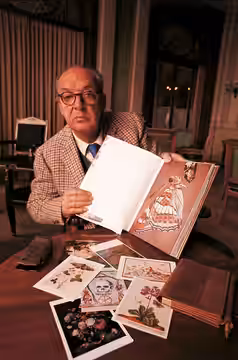 Vladimir Nabokov, Montreux, October 1969
