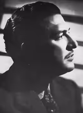 Fotografía de José Baviera en el Directorio de Artistas mexicanos de 1954.