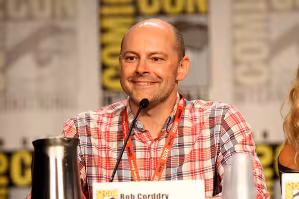 Rob Corddry at the 2011 San Diego Comic-Con International in San Diego, California. Please attribute to Gage Skidmore if used elsewhere.