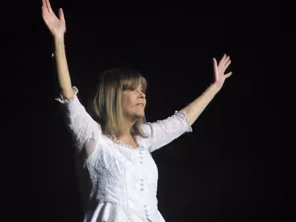 Chantal Goya au Forest National, Bruxelles le 5 décembre 2009.