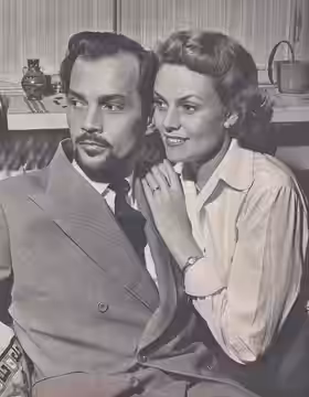 Birger och Haide Malmsten. (1957)