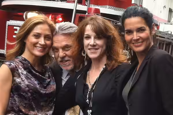 Sasha Alexander, Bruce McGill, Janet Tamaro and Angie Harmon (2011)