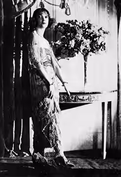 Actress Estelle Winwood on page 24 of the January 1920 Shadowland.