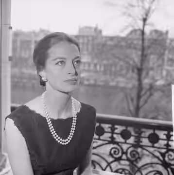 Collectie / Archief : Fotocollectie Anefo Reportage / Serie : [ onbekend ] Beschrijving : Franse actrice Capucine Datum : 25 april 1962 Trefwoorden : actrices, 