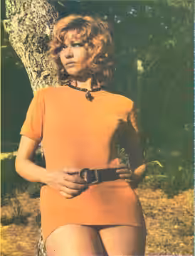 Postcard of Milena Dravić. (1963)