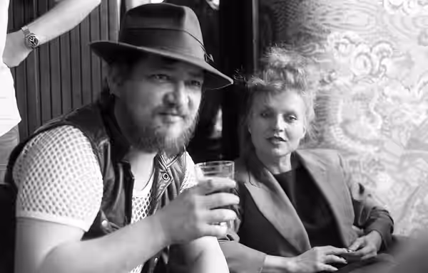 rainer werner fassbinder e hanna schygulla alla mostra del cinema di Venezia del 1980 (2015)