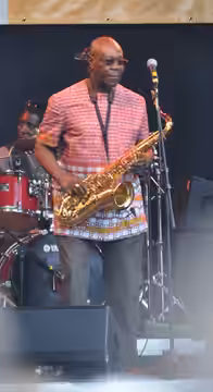 Manu Dibango at the Sommerfestival der Kulturen Stuttgart - 17.07.2013