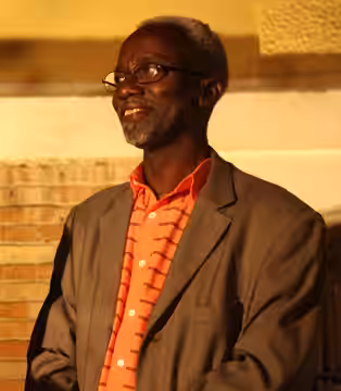 Souleymane Cissé in 2009, at the third International Festival "Cines del Sur" in Granada.