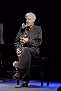 French jazz musician Michel Portal at Dortmund, Domicil (2010)
