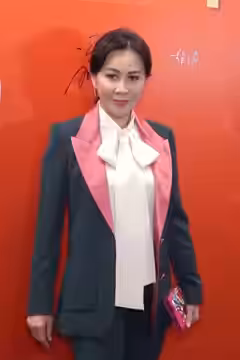 Actress Carina Lau at Wen Wei Po's 70th anniversary celebration party in September 2018