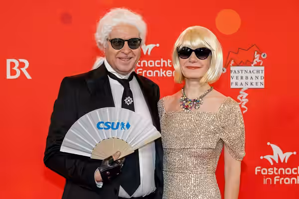 BR, Bayerischer Rundfunk, Fasching, Fastnacht in Franken, Fastnachts-Verband Franken, Karneval, Katrin Huber, Live-Sendung, Mainfrankensäle, Martin Huber (2026)