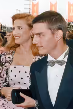 Tom Cruise and Mimi Rogers at 61st Academy Awards 3/29/89 - Permission granted to copy, publish or post but please credit "photo by Alan Light" if you can (2006)
