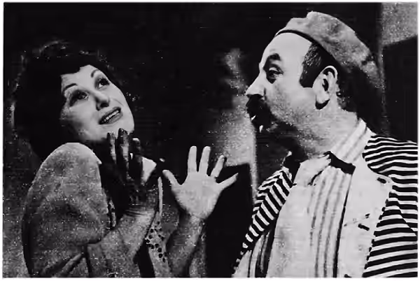 Ágnes Kakuts (1939–2019) and György Barkó (1931–2024) Transylvanian Hungarian actors (1978)