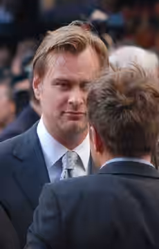 Nolan and Thomas at the The Dark Knight Premiere (2008)
