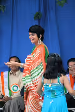 Mandira Bedi at India Day Parade (2009)