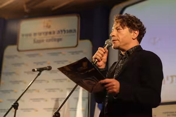 ערן צור בכנס שדרות לחברה במכללה האקדמית ספיר ובעיר שדרות 2015