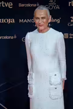 Antonia San Juan at Red Carpet of Goya Awards 2026 in Barcelona