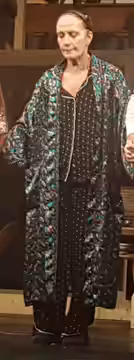 Themis Bazaka in "August, Osage County", played in "Theatre Dimitris Horn", Athens, Greece, November 2017
