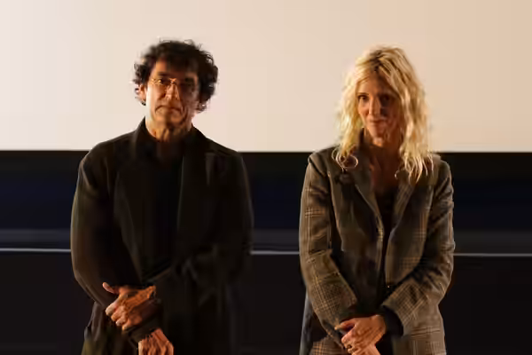 Lors de l'avant première du film Neuf Mois Ferme, à Lyon le 17/09/2013