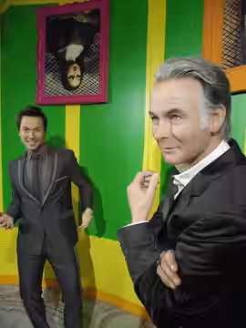 Stéphane Rousseau et Franck Dubosc au Musée Grévin Montréal (2013)