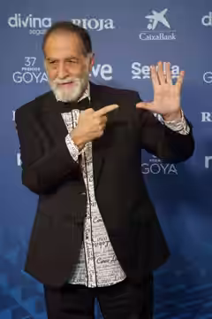 Ramón Barea en la alfombra roja de los premios Goya 2023 celebrados en Sevilla
