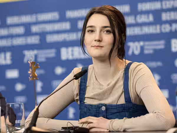 Actress Sidney Flanigan at the Berlinale 2020
