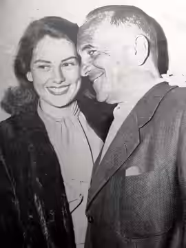 Al Jolson and wife Erle.
