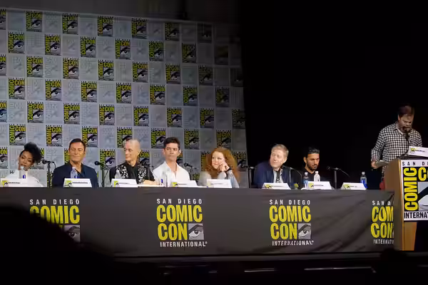 Cast &amp; creators panel at SDCC 2017