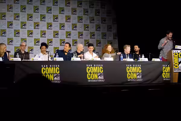 Cast &amp; creators panel at SDCC 2017