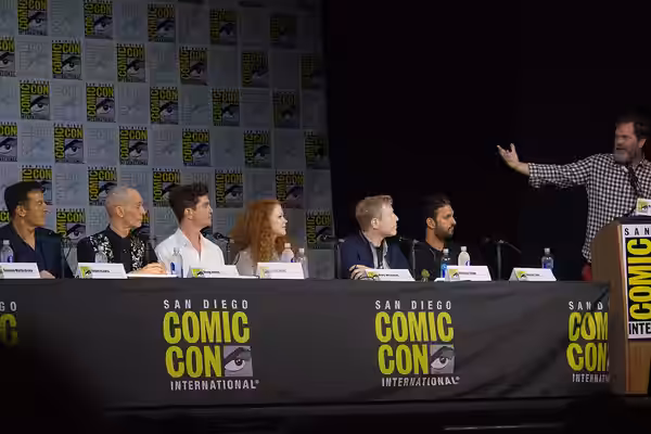 Cast &amp; creators panel at SDCC 2017