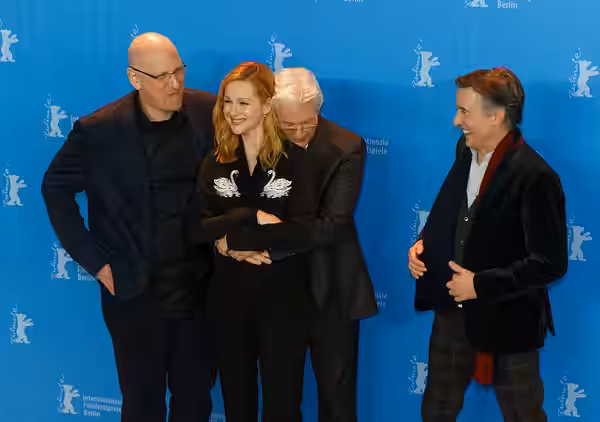 Oren Moverman &amp; Cast von The Dinner bei der Berlinale 2017
