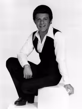 Photo of Frankie Avalon from a 1976 television special Easy Does It.